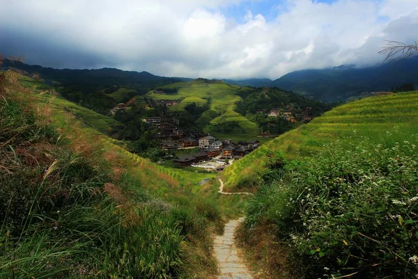 Hermoso Paisaje Montaña Fondo — Foto de Stock