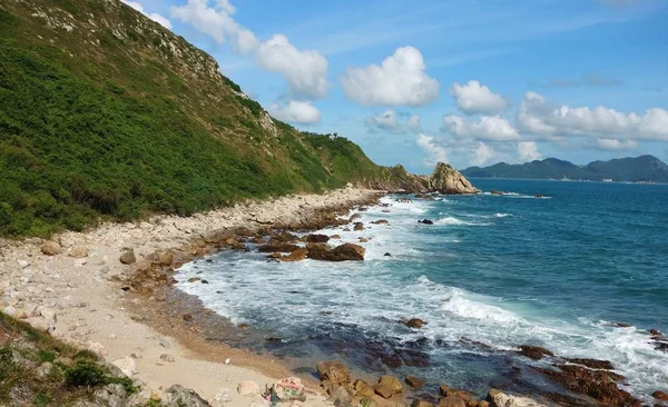 Hermoso Paisaje Con Rocas Mar — Foto de Stock