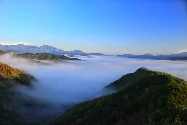 Hermoso Paisaje Del Lago Montaña — Foto de Stock