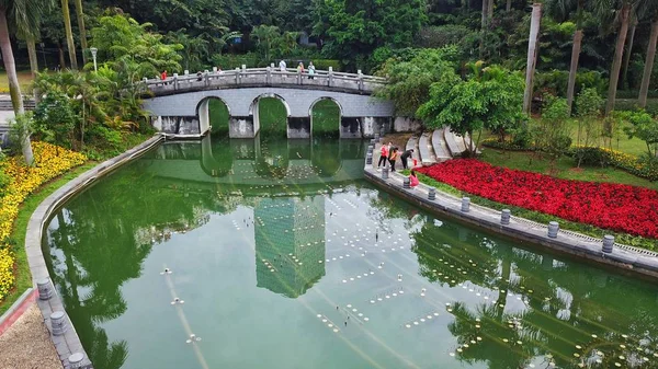 Hermoso Jardín Ciudad — Foto de Stock