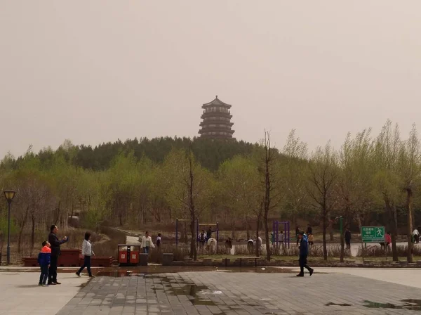 Vieja Ciudad Beijing China — Foto de Stock