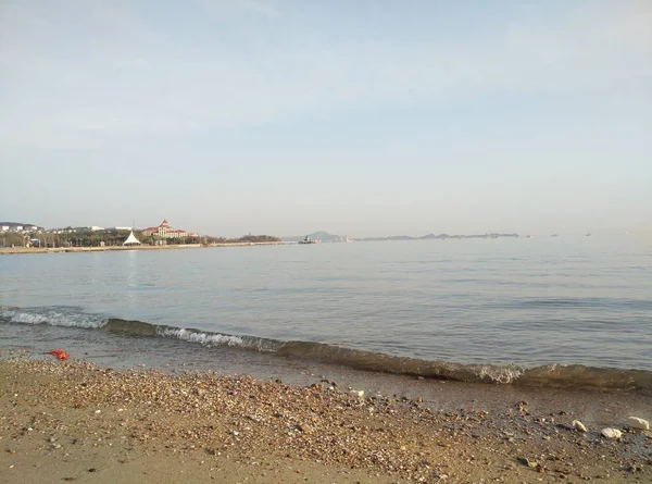 Вид Морское Побережье Северу Израэля — стоковое фото