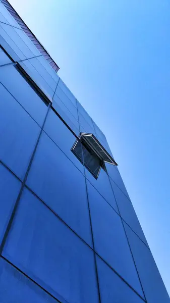 Fachada Cristal Edificio Moderno — Foto de Stock