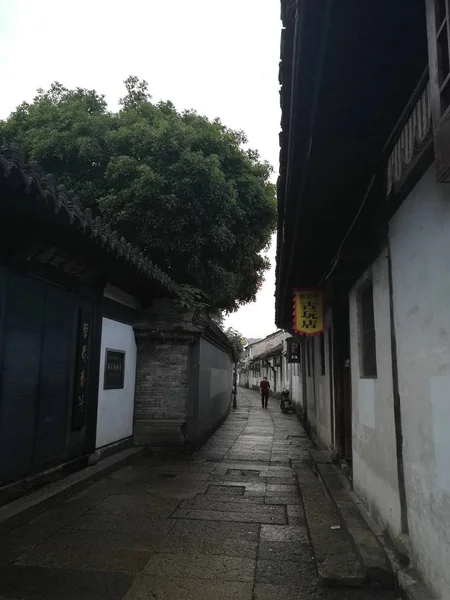 Antigua Casa Ciudad China — Foto de Stock