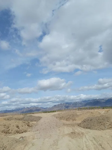 Paisaje Del Desierto Del Néguev Israel — Foto de Stock