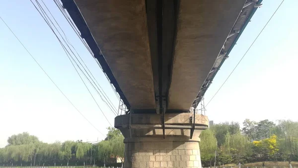 Vista Del Puente Sobre Río — Foto de Stock