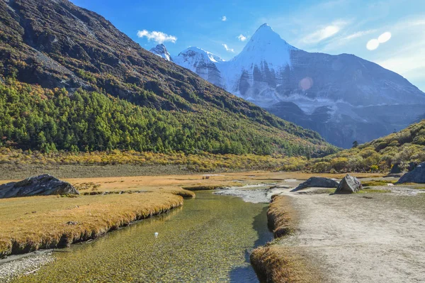 Vista Sul Bellissimo Paesaggio Montano — Foto Stock