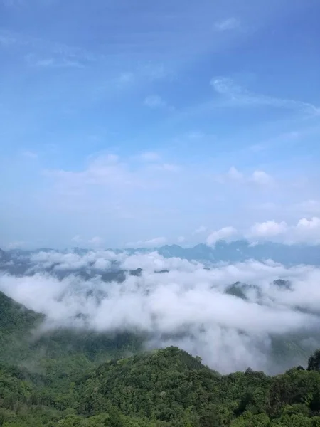 Naturaleza Del Volcán Vista Panorámica — Foto de Stock