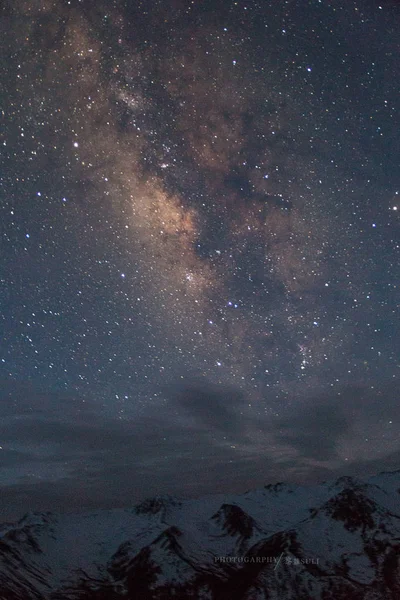 Beautiful Dark Sky Milky Way — Stock Photo, Image