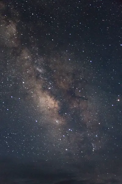 Piękne Nocne Gwiaździste Niebo — Zdjęcie stockowe