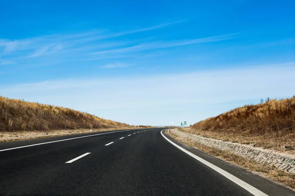 Strada Nel Deserto — Foto Stock