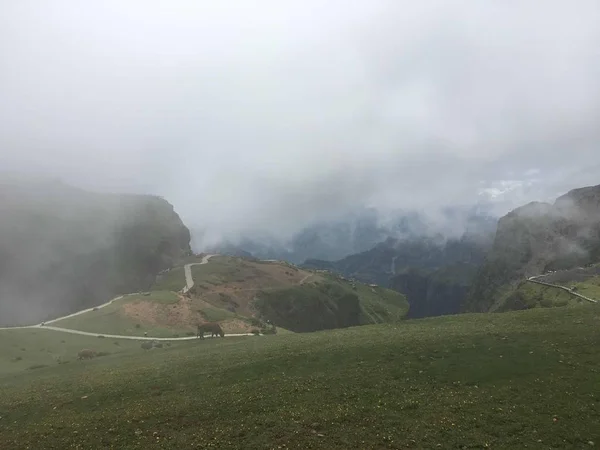 Hermoso Paisaje Montaña Fondo — Foto de Stock