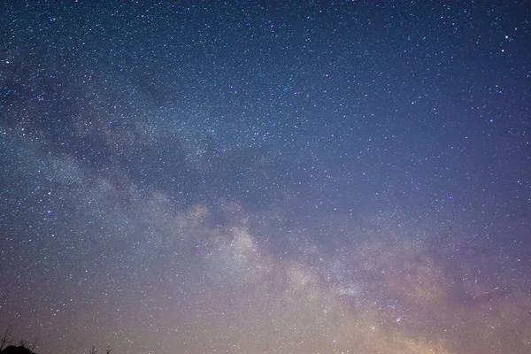 Estrellas Centelleantes Nebulosa Espacial Cielo Nocturno Estrellado — Foto de Stock