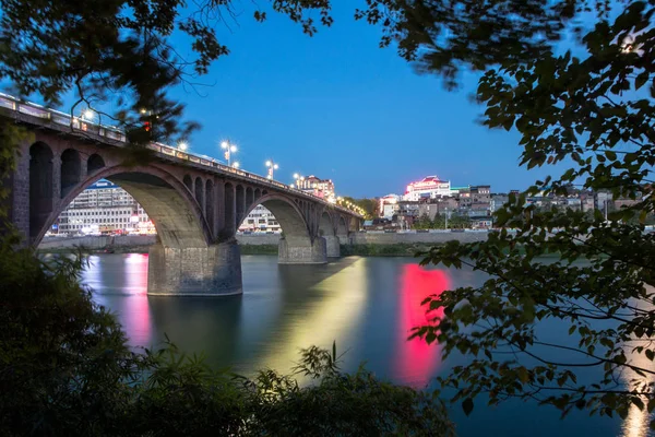 Puente Ciudad Budapest — Foto de Stock