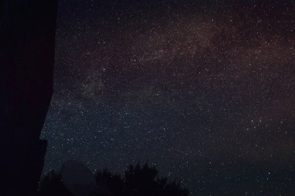 Estrellas Centelleantes Nebulosa Espacial Cielo Nocturno Estrellado — Foto de Stock