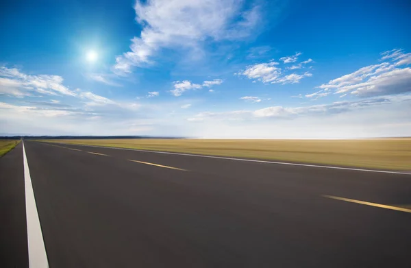 Autostrada Nel Deserto — Foto Stock