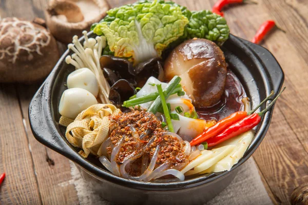 Close View Delicious Asian Food — Stock Photo, Image