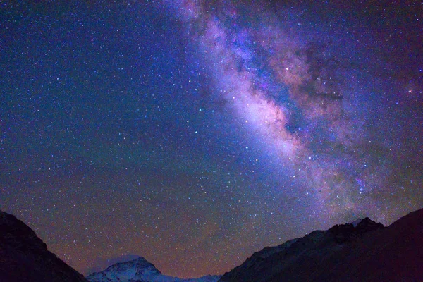 Estrellas Centelleantes Nebulosa Espacial Cielo Nocturno Estrellado — Foto de Stock