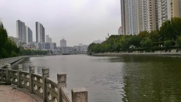 Vista Ciudad Hong Kong — Foto de Stock