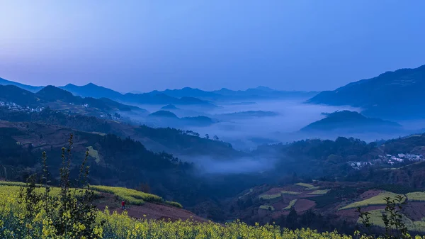 Vista Del Hermoso Paisaje Montaña — Foto de Stock