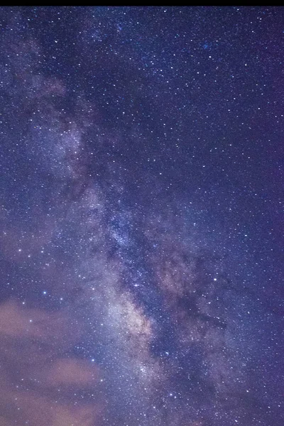 Gwiaździste Nocne Niebo Gwiazdami — Zdjęcie stockowe