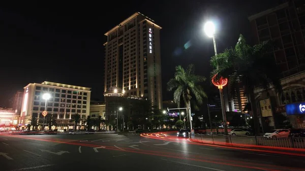 Hermosa Vista Nocturna Ciudad — Foto de Stock