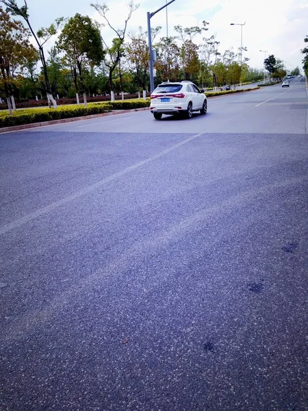 stock image road in the city