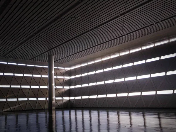 Empty Underground Parking Lot City — Stock Photo, Image