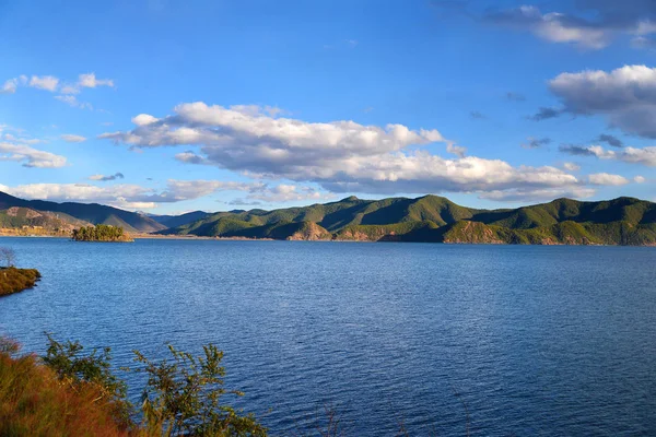 Scenery Lake Mountains Landscape — Stok fotoğraf