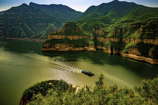 Vista Del Lago Las Montañas — Foto de Stock