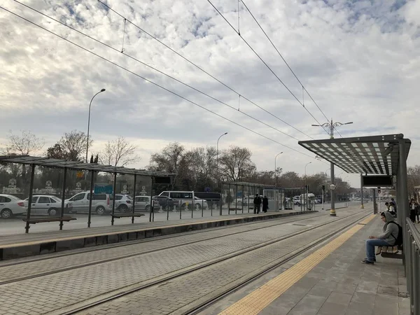 Vista Estación Tren Moscú — Foto de Stock