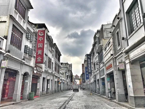 Foto Calle Ciudad Edificios Arquitectónicos — Foto de Stock