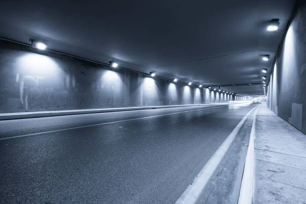 Tom Tunnel Jord Med Ljus Och Skugga — Stockfoto