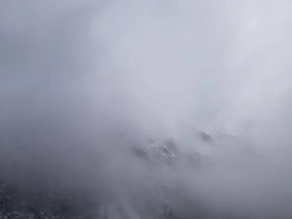 Piękne Niebo Chmurami Mgłą — Zdjęcie stockowe