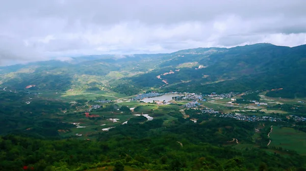 Vista Desde Cima Montaña — Foto de Stock