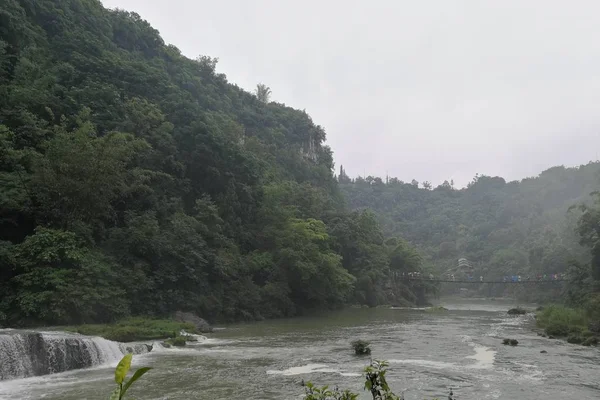 Cascada Río Las Montañas — Foto de Stock