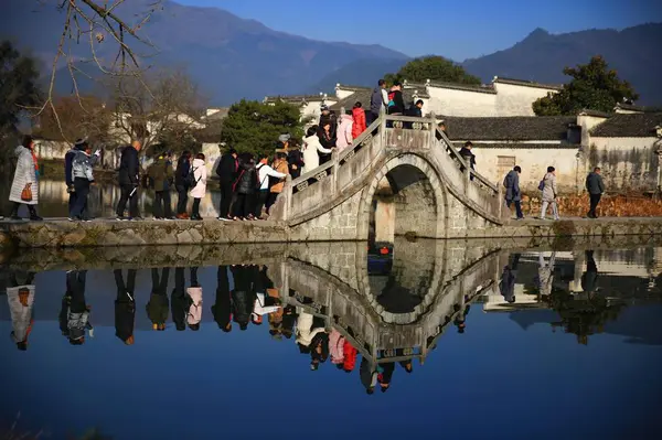 Ciudad Del Monumento Más Famoso Capital China — Foto de Stock