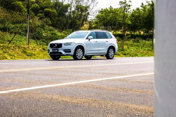 Coche Carretera — Foto de Stock