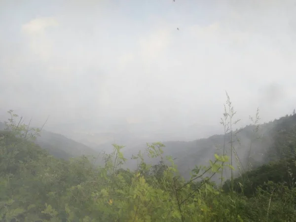 Niebla Niebla Las Montañas — Foto de Stock