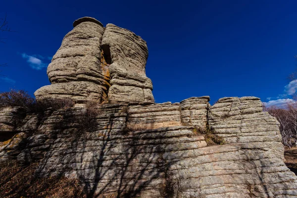 Ruinas Antiguas Del Famoso Valle Del Monumento Utah Usa — Foto de Stock