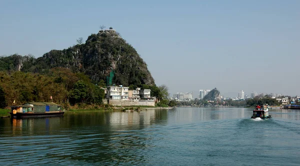 Vista Del Río Ciudad Tailandia — Foto de Stock