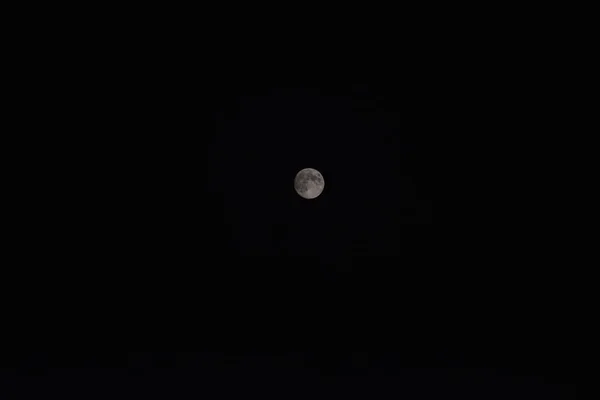 night sky with moon, astrophotography