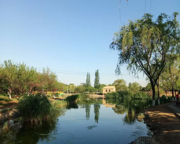 Vista Del Río Verano — Foto de Stock