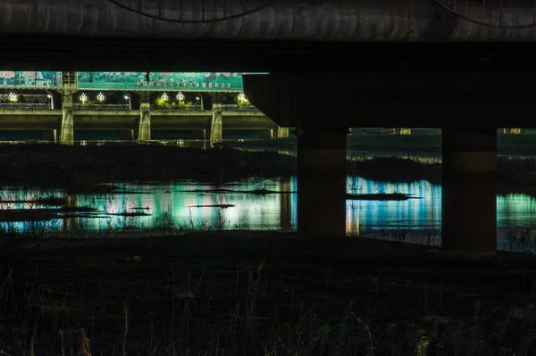 Puente Noche — Foto de Stock