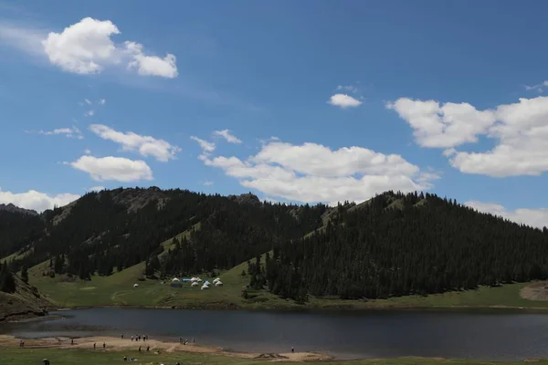 Vista Las Montañas Verano — Foto de Stock