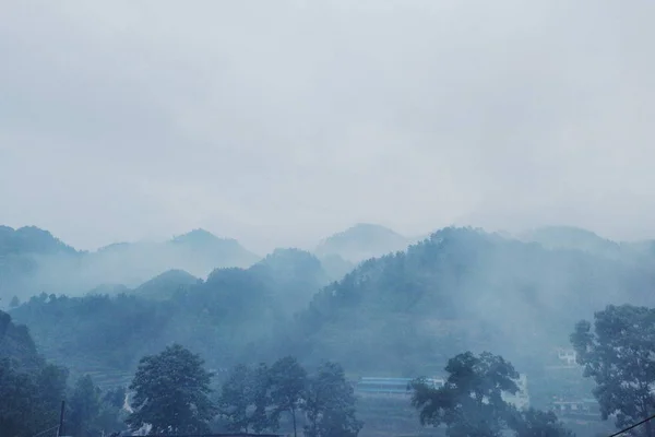 Cielo Las Montañas — Foto de Stock