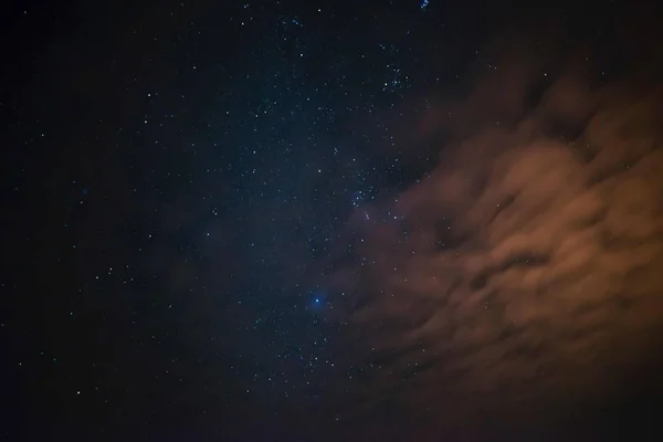 Belo Céu Noturno Com Estrelas — Fotografia de Stock