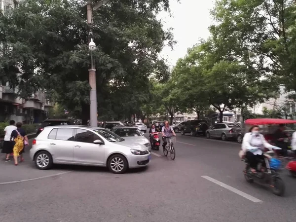 Tráfico Calle Ciudad Tailandia — Foto de Stock