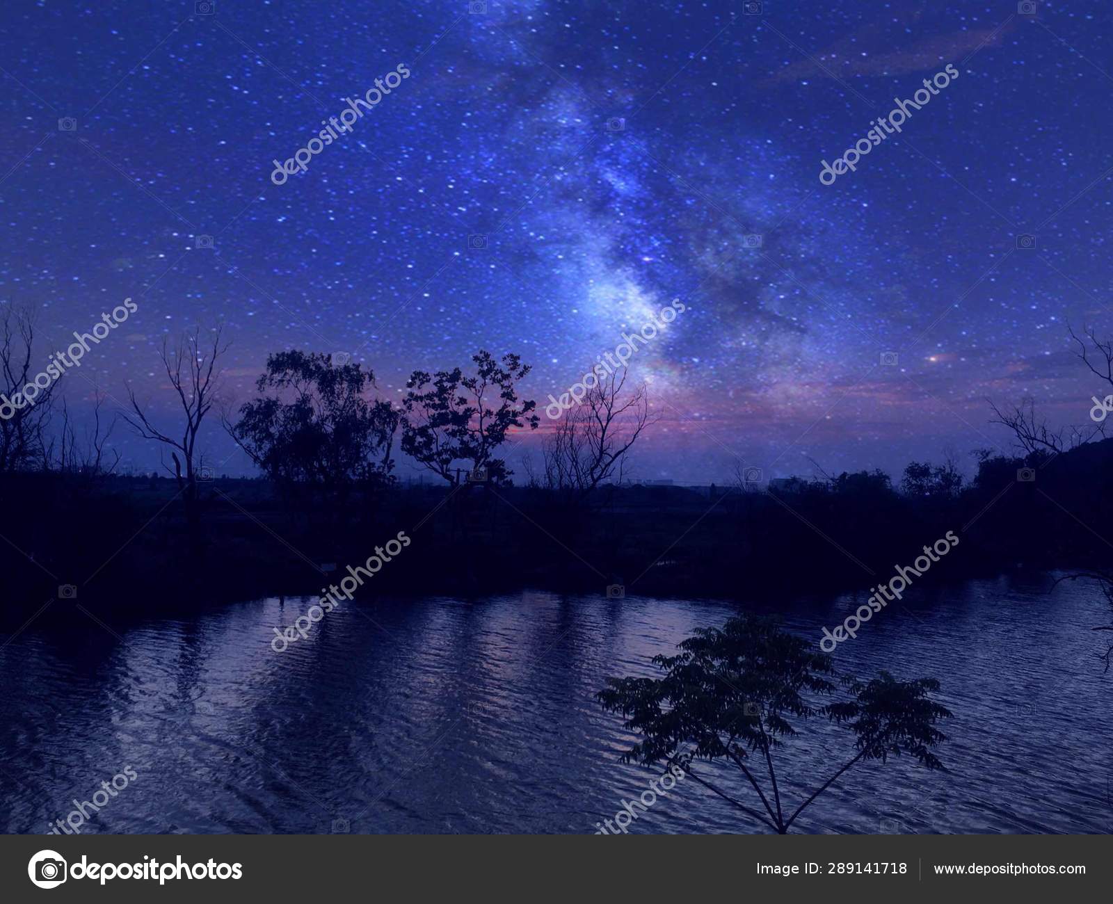 美丽的夜空星空 图库照片 C Imaginechina Tuchong