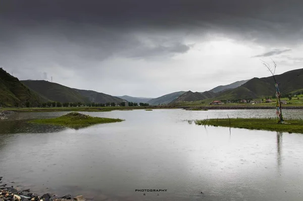 Río Montaña Lago — Foto de Stock